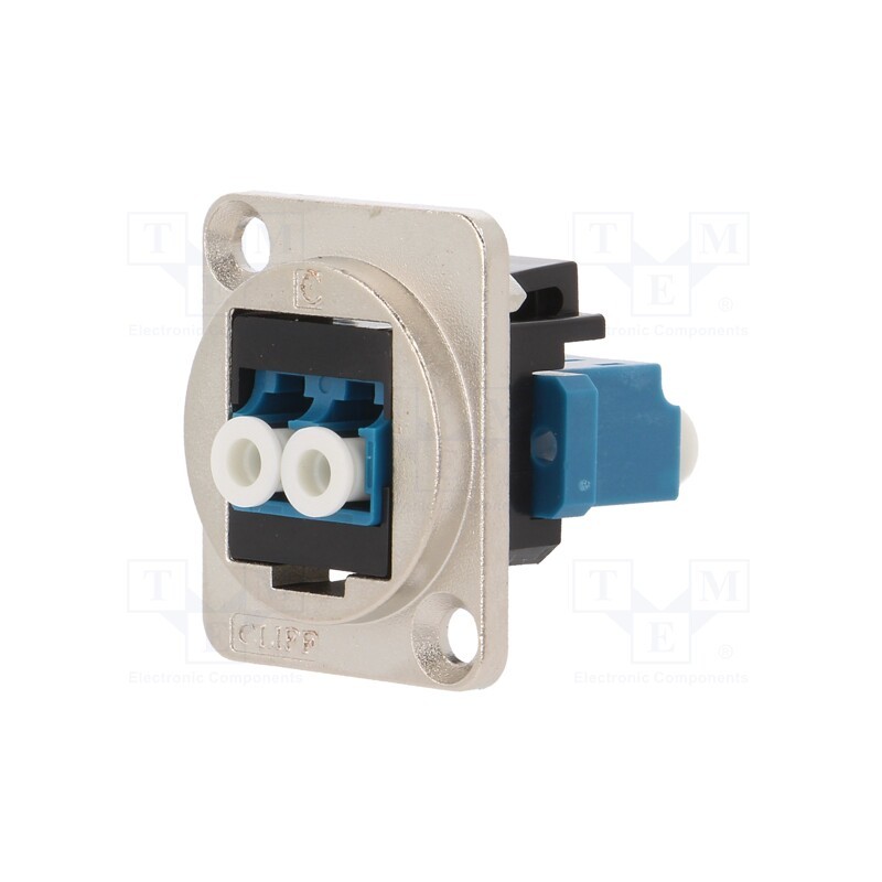 1 pcs x CLIFF - CP30213MB - Connector: fiber optic, coupler, single mode duplex (SM), FT