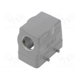 1 pcs x TE Connectivity - H10B-TS-M25 - Enclosure: for HDC connectors, HDC, size 4, M25, for cable, angled