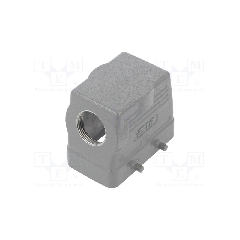1 pcs x TE Connectivity - H10B-TS-M25 - Enclosure: for HDC connectors, HDC, size 4, M25, for cable, angled