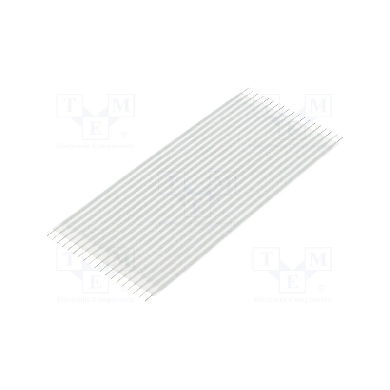 1 pcs x TE Connectivity - 6-1437145-3 - Connector: jumper cable, Cable ph: 2.54mm, L: 101.6mm, straight