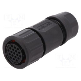 1 pcs x AMPHENOL - RTS6BS14N19S03 - Connector: circular, eco|mate Aquarius, plug, female, for cable