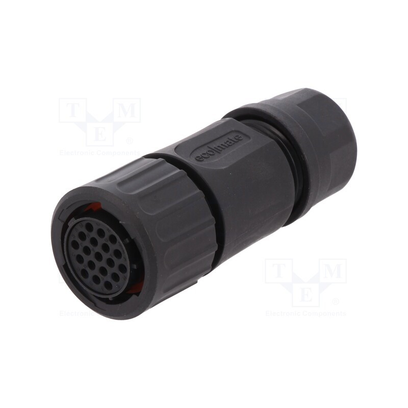 1 pcs x AMPHENOL - RTS6BS14N19S03 - Connector: circular, eco|mate Aquarius, plug, female, for cable