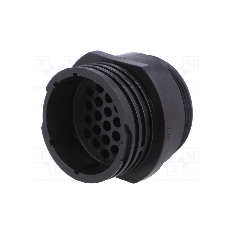 1 pcs x TE Connectivity - 206838-2 - Plug, male, PIN: 24, w/o contacts, CPC Series 1, for cable, size 23