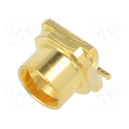 1 pcs x MOLEX - 734156180 - SMP PLUG VERT LIMITED DETENT SMT