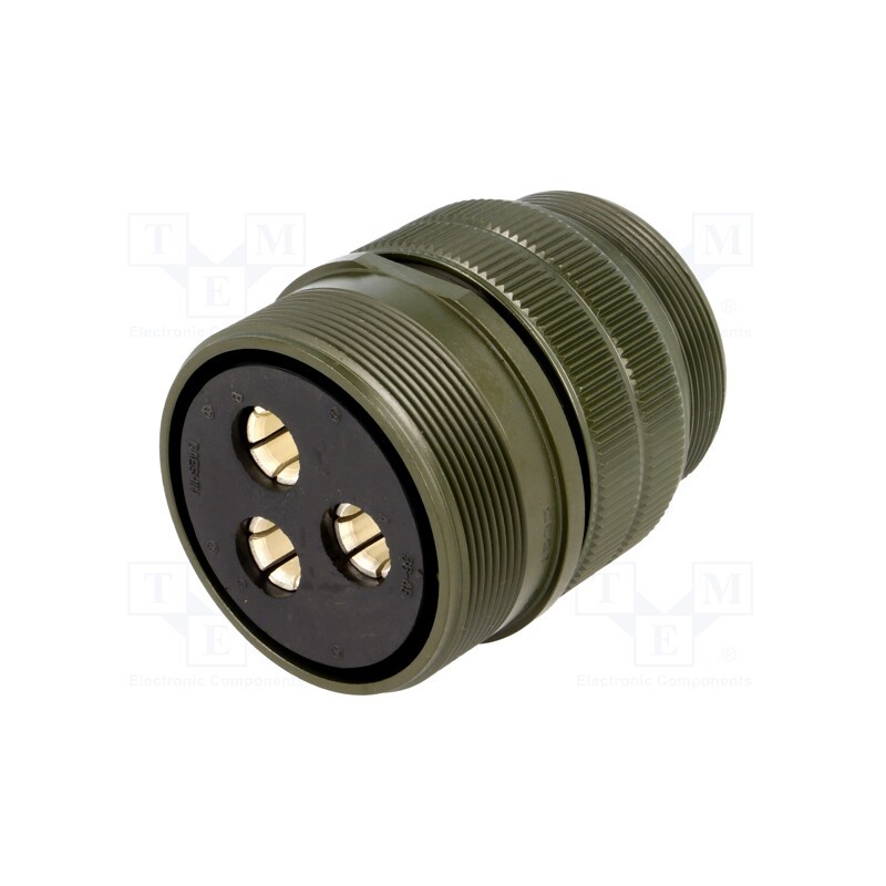 1 pcs x AMPHENOL - DS3101A 36-4S - Connector: circular, size 36, MS/DS, aluminium alloy, olive, plug