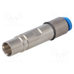 1 pcs x HARTING - 9140006454 - Contact, female, Han-Modular®, pipe OD Ø4mm, brass, max.10bar