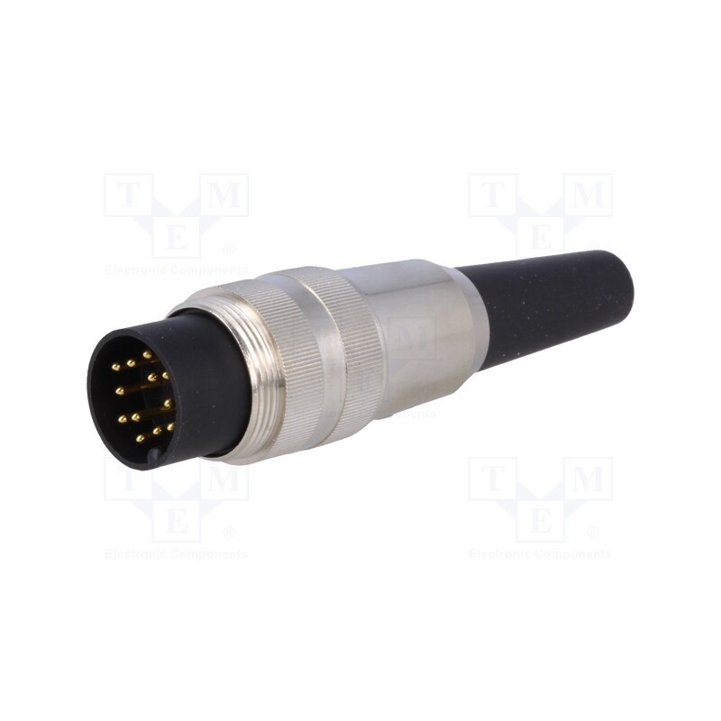 1 pcs x LUMBERG - SV 120 - Connector: M16, plug, male, soldering, for cable, PIN: 12, 3A, 60V