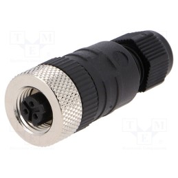 1 pcs x LUMBERG AUTOMATION - 11210 RKC 3U/7 - Connector: 1/2'-20, plug, female, PIN: 3, 3÷6.5mm, for cable