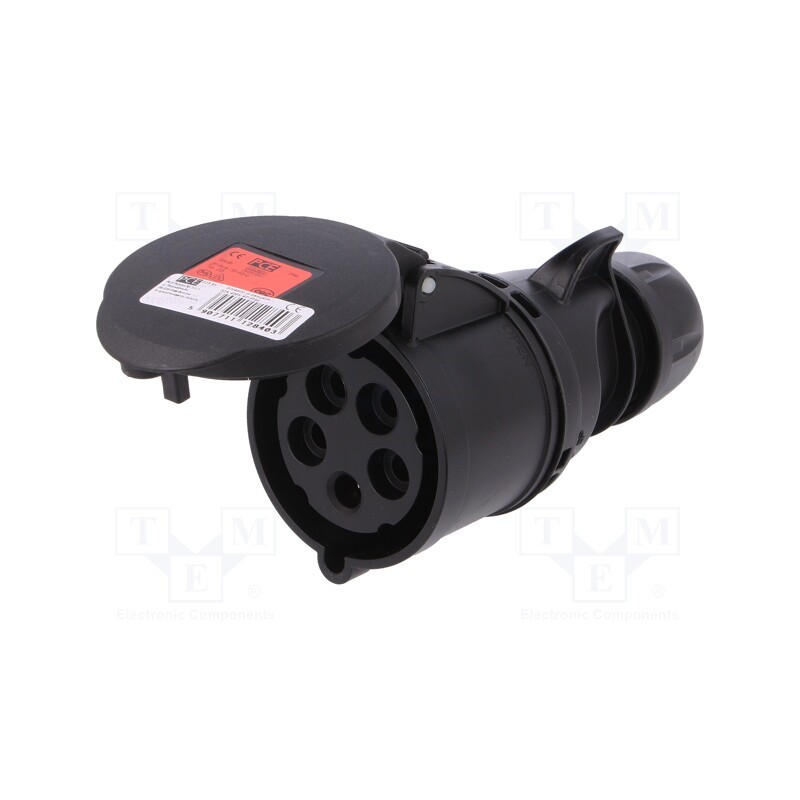 1 pcs x PCE - 225-6X - Connector: AC supply 3-phase, plug, female, 32A, 400VAC, IEC 60309