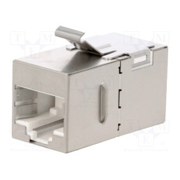1 pcs x MH CONNECTORS - MH3101S-CAT6 - Coupler, Cat: 6, shielded, Layout: 8p8c, RJ45 socket,both sides