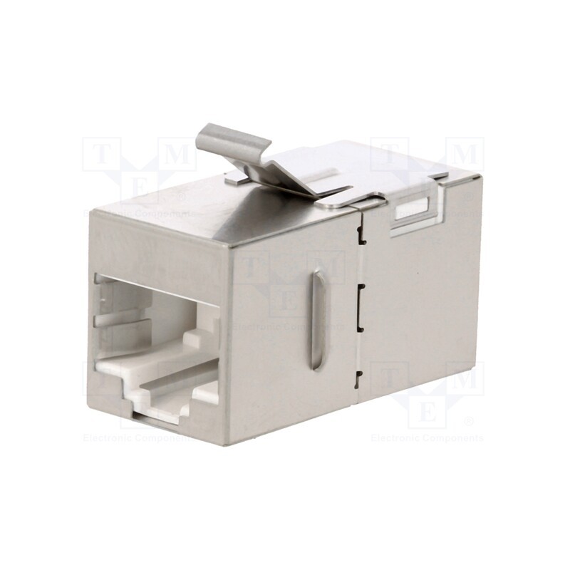 1 pcs x MH CONNECTORS - MH3101S-CAT6 - Coupler, Cat: 6, shielded, Layout: 8p8c, RJ45 socket,both sides