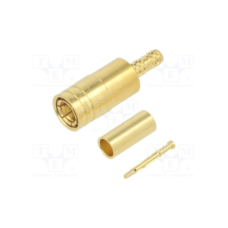 1 pcs x MOLEX - 734042310 - SMB STR PLUGCRIMPRG174/188/316 50 OHM