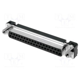 1 pcs x HARTING - 9664516513 - D-Sub, PIN: 37, socket, female, straight, THT, UNC 4-40