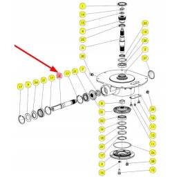 102278006 gear input shaft