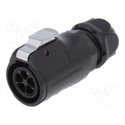 1 pcs x LUTRONIC - 2235 - Connector: circular, plug, size 20, 02, male, PIN: 5, with latch