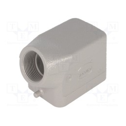 1 pcs x HARTING - 19300061541 - Enclosure: for HDC connectors, Han® B, size 6B, for cable, angled