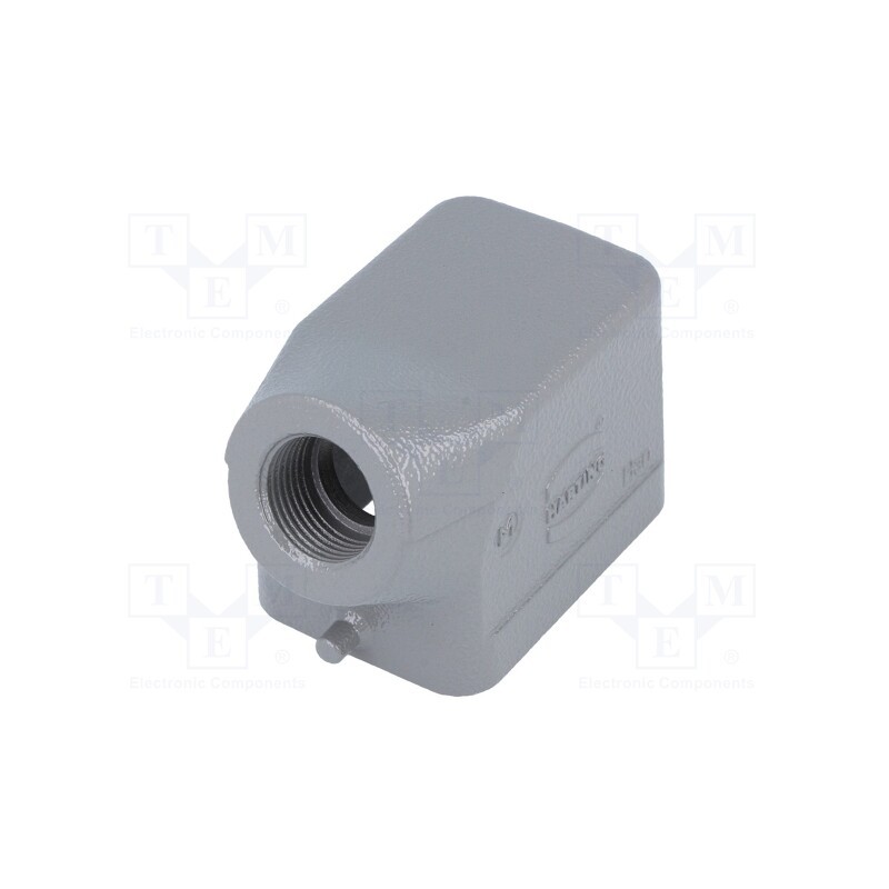 1 pcs x HARTING - 19300061540 - Enclosure: for HDC connectors, Han® B, size 6B, for cable, angled
