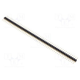 1 pcs x FISCHER ELEKTRONIK - MK 05 50 G - Pin header, pin strips, male, PIN: 50, turned contacts, straight