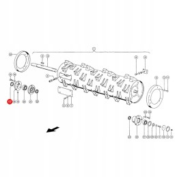 Claas felt ring 244654 0 original