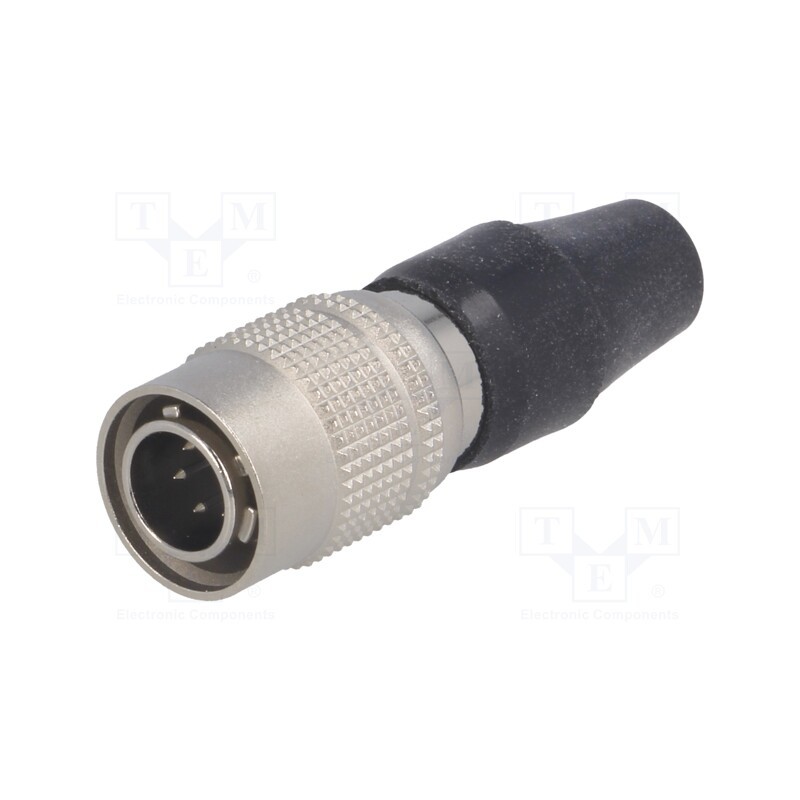 1 pcs x HIROSE - HR10A-7P-6P(73) - Connector: circular, HR10, push-pull, plug, 2A, silver plated, male