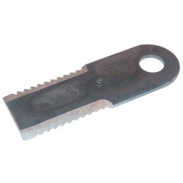 Forage harvester knife with 5 mm teeth