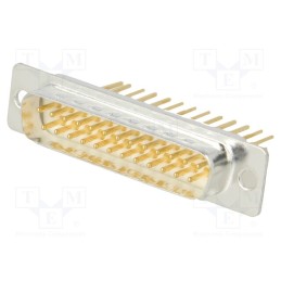 1 pcs x Deltron AG - DTS25PW3/2 - D-Sub, PIN: 25, socket, male, on PCBs, angled, THT