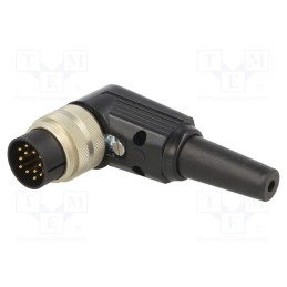 1 pcs x LUMBERG - WSV 120 - Connector: M16, plug, male, soldering, for cable, PIN: 12, 3A, 60V