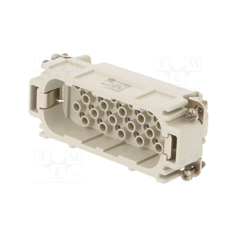 1 pcs x LAPP - 11265200 - Connector: HDC, contact insert, male, EPIC H-D, PIN: 40, 40+PE, 10A