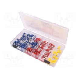 1 set x NINIGI - ST-ASS-200 - Kit: connectors, insulated, 200pcs.