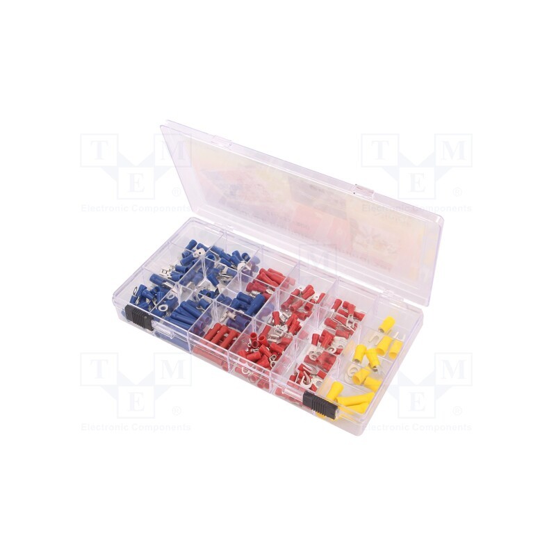 1 set x NINIGI - ST-ASS-200 - Kit: connectors, insulated, 200pcs.
