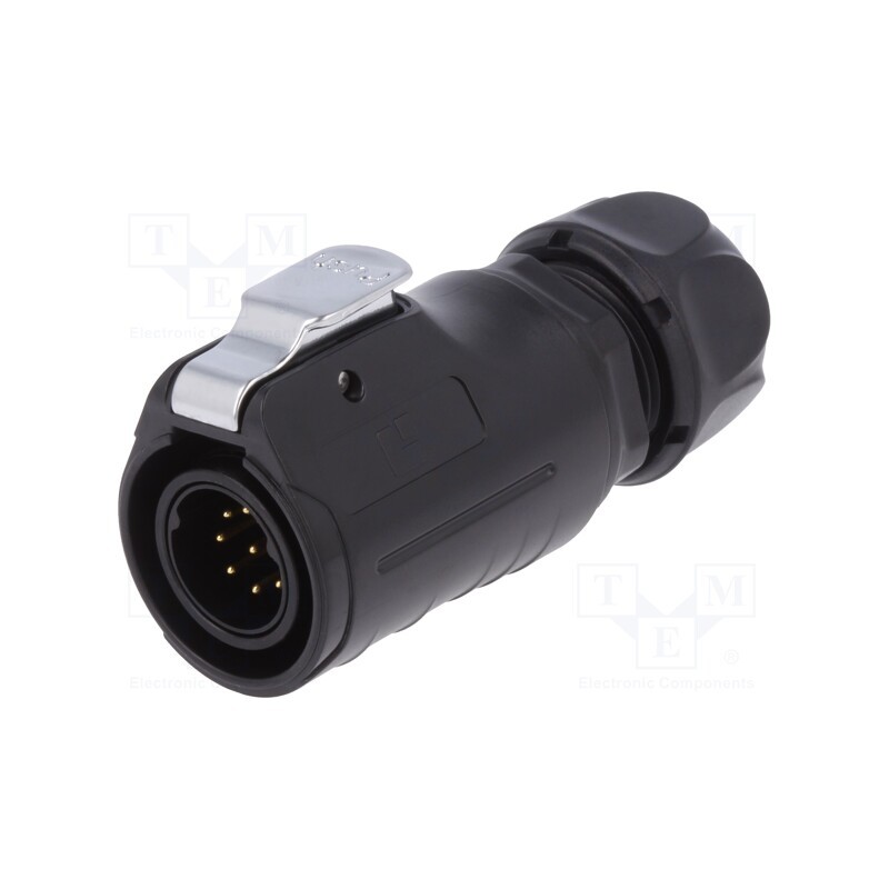 1 pcs x LUTRONIC - 2237 - Connector: circular, plug, size 20, 02, male, PIN: 9, with latch