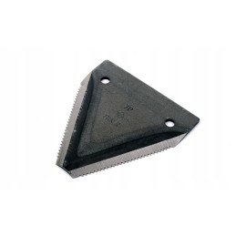 Serrated scythe blade 2 7mm din 80 or claas case