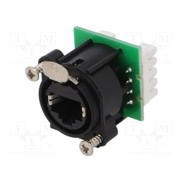 1 pcs x NEUTRIK - NE8FAV-YK - ETHERCON CHASS. CON. V IDC-K