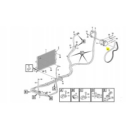 V-belt volvo crawler excavator wheel loader cva