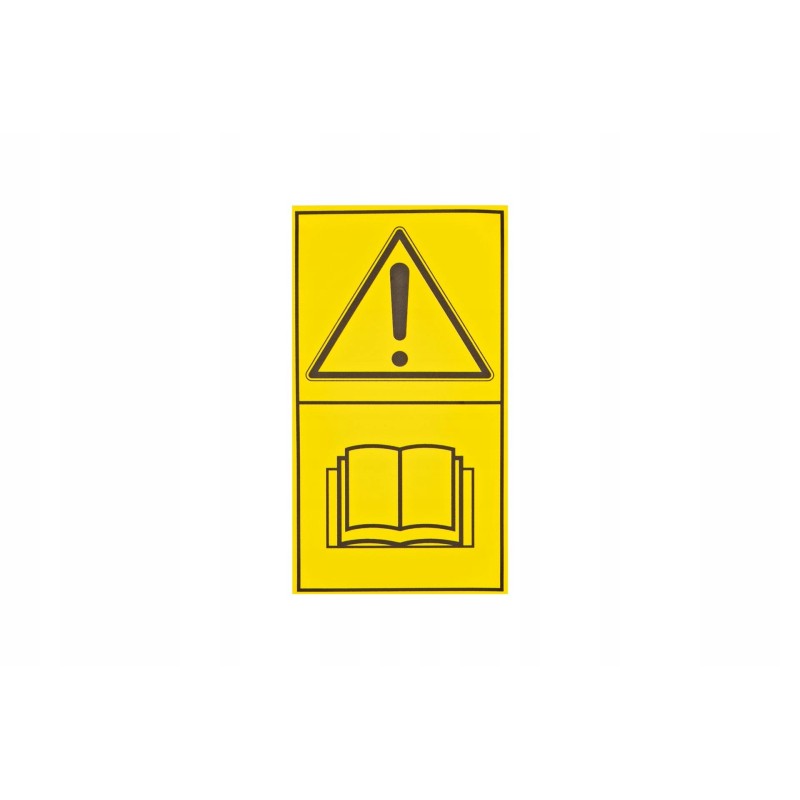 Naklejrsm5 warning sticker instructions