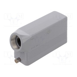 1 pcs x ILME - CHO 24 L - Enclosure: for HDC connectors, C-TYPE, size 104.27, PG21, angled