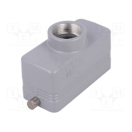 1 pcs x ILME - CHV 16 L - Enclosure: for HDC connectors, C-TYPE, size 77.27, Gland holes: 1