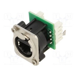 1 pcs x AMPHENOL - RJX8FD5I - XLRnet D TYPE IDC TERMINALS CAT5E