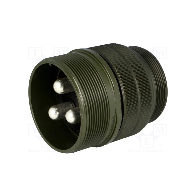 1 pcs x AMPHENOL - DS3101A 36-4P - Connector: circular, size 36, MS/DS, aluminium alloy, olive, plug