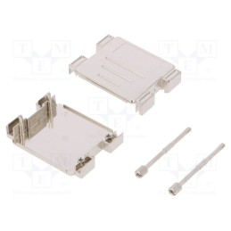 1 pcs x ENCITECH - DPAK-M-25-K - Enclosure: for D-Sub adapters, D-Sub 25pin,D-Sub HD 44pin