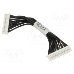 1 pcs x MOLEX - 151341400 - Plug, wire-board, female x2, PicoBlade™, PIN: 14, with leads, 125V