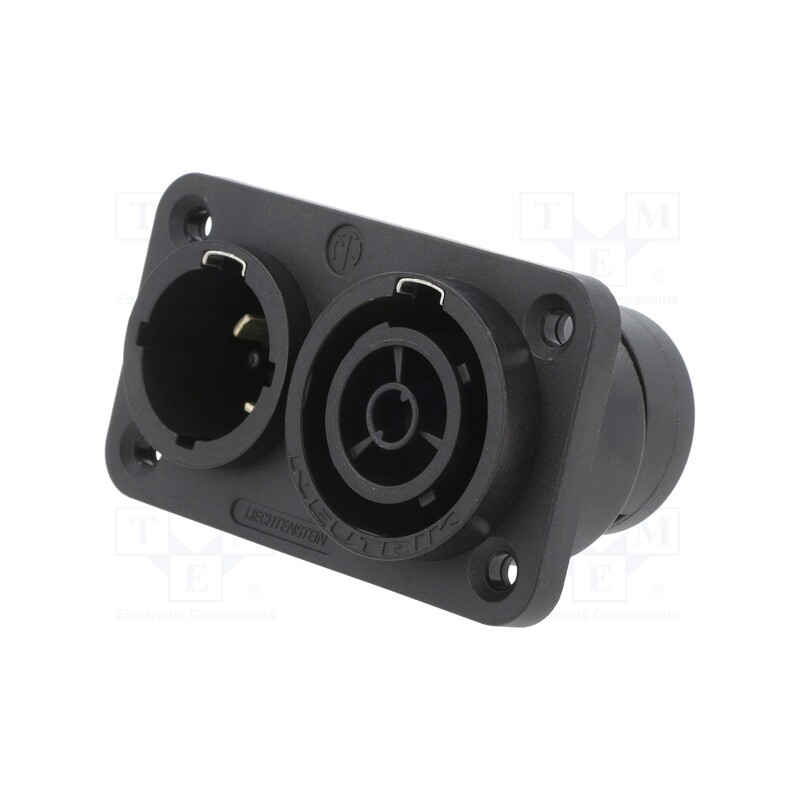 1 pcs x NEUTRIK - NAC3PX-TOP - TRUE1 TOP MAINS IN OUTLET CHASSIS CBC