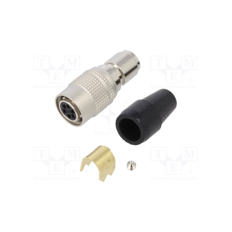 1 pcs x HIROSE - HR10A-7P-6SC(73) - Connector: circular, HR10, push-pull, plug, 2A, tinned, crimped