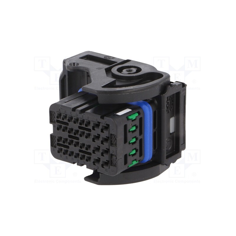 1 pcs x MOLEX - 643191211 - CMC Rcpt 32ckt L blk mat seal