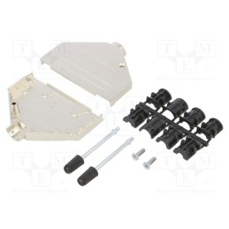 1 pcs x FISCHER ELEKTRONIK - 10162832 - Enclosure: for D-Sub connectors, D-Sub 37pin,D-Sub HD 62pin