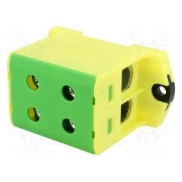 1 pcs x OUNEVA - VC05-0044 - Splice terminal: rail, 6÷95mm2, ways: 1, terminals: 4, yellow-green
