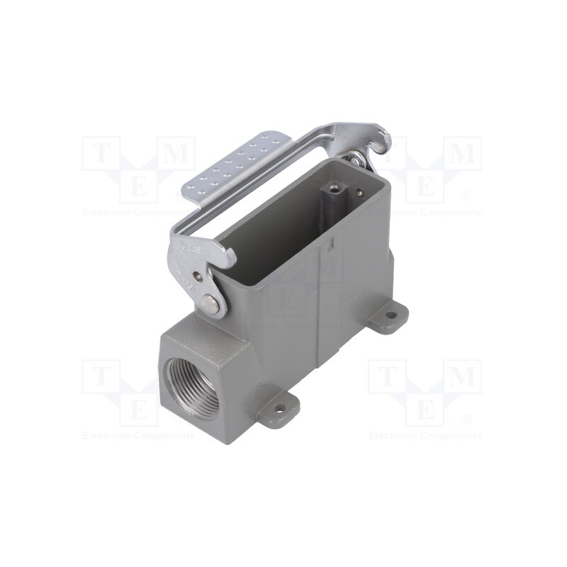 1 pcs x DEGSON ELECTRONICS - D16A-SF-1L-M25 - Enclosure: for HDC connectors, size D16A, with latch, angled