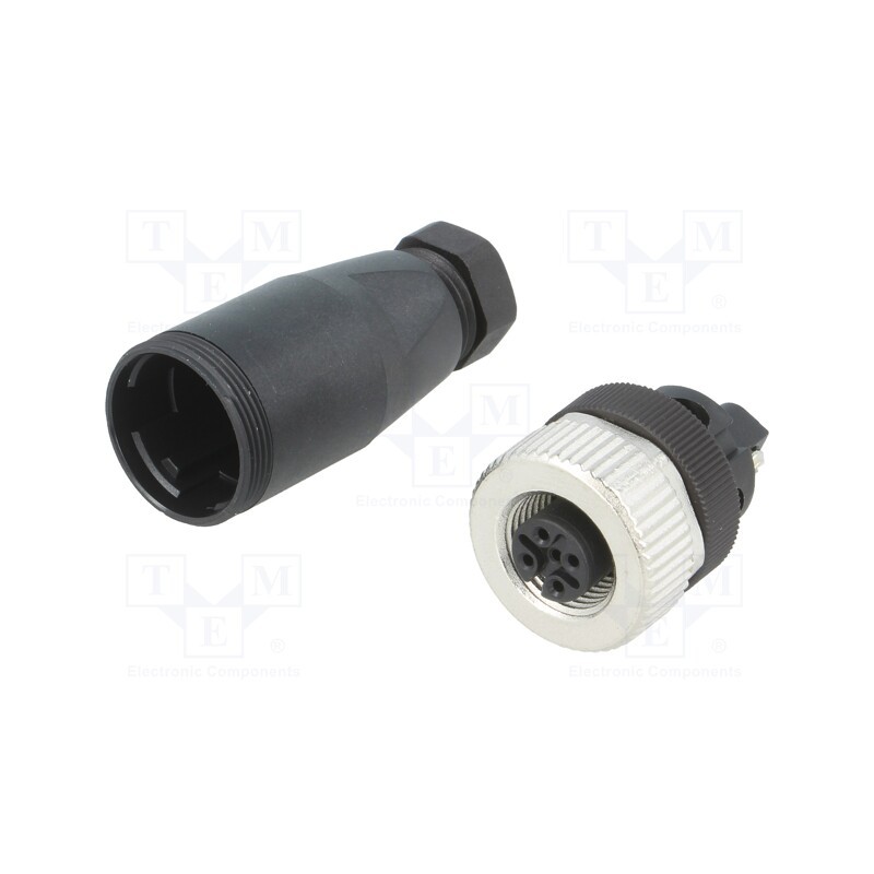 1 pcs x WEIDMu00dcLLER - 9457250000 SAIB-5/7 - Plug, M12, PIN: 5, female, A code-DeviceNet / CANopen, for cable
