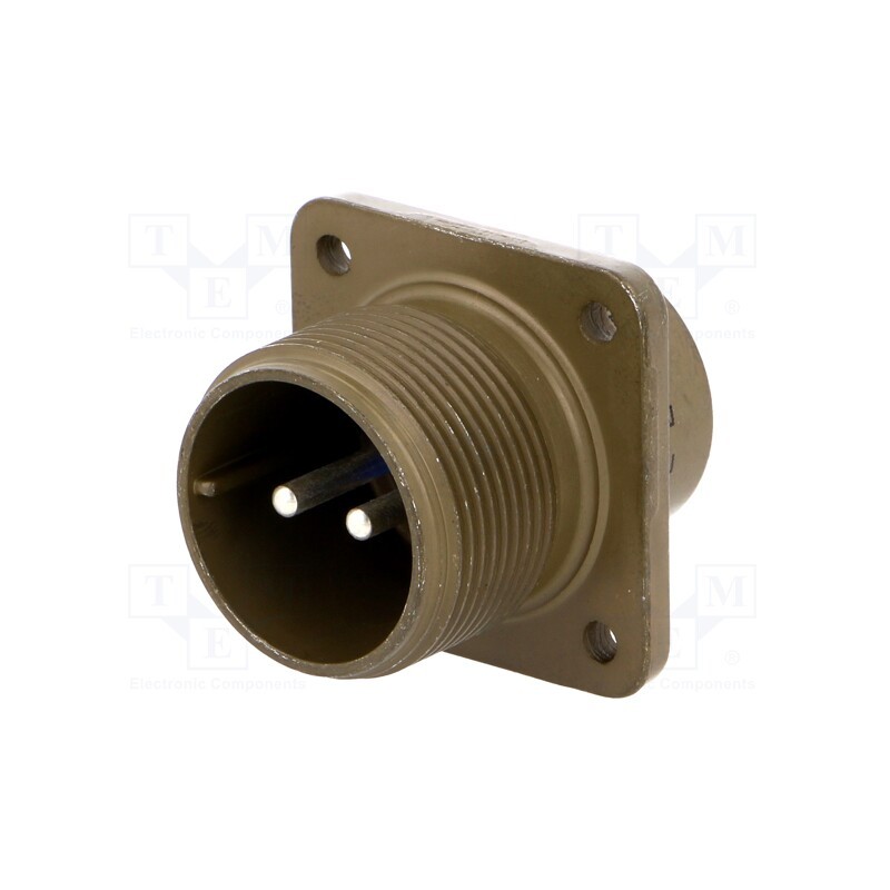 1 pcs x AMPHENOL - 97-3102A-16-11P - Connector: circular, size 16, 97, aluminium alloy, olive, socket