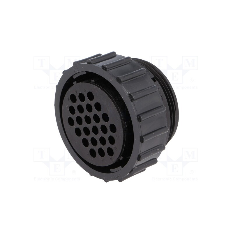 1 pcs x TE Connectivity - 206837-1 - Plug, female, PIN: 24, w/o contacts, CPC Series 1, for cable